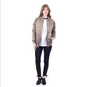 LIRA Gold Bomber Jacket (Women’s)